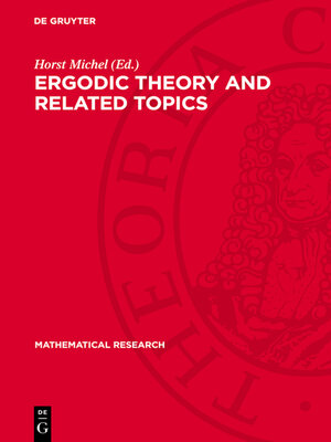cover image of Ergodic Theory and Related Topics